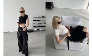 修身 纯色短款 T恤 Rarelicold Rockrio