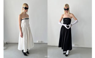 连衣裙 天丝抹胸蓬蓬长款 Rockrio Rarelicold