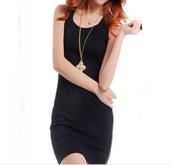 大码 包臀女吊带70cm长款 胖mm女200斤夏宽松莫代儿背心加肥