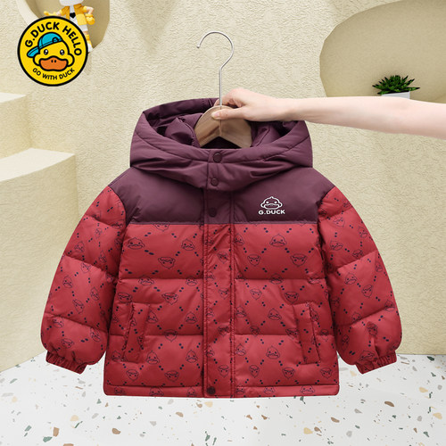 G.DUCK小黄鸭石墨烯厚款羽绒服
