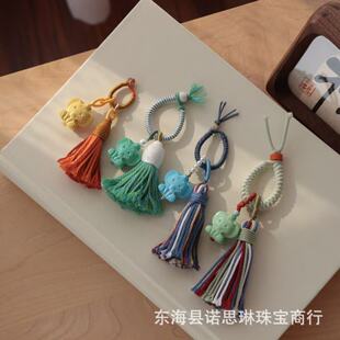 菱镁矿象神提溜文玩配件手工diy手链手串手饰时尚饰品配饰