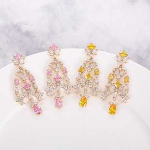 几何水滴形耳环高级感轻奢复古S925银耳钉男高级感气质高级大气