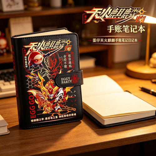 蛋仔天火麒麟笔记本手账本颜值礼