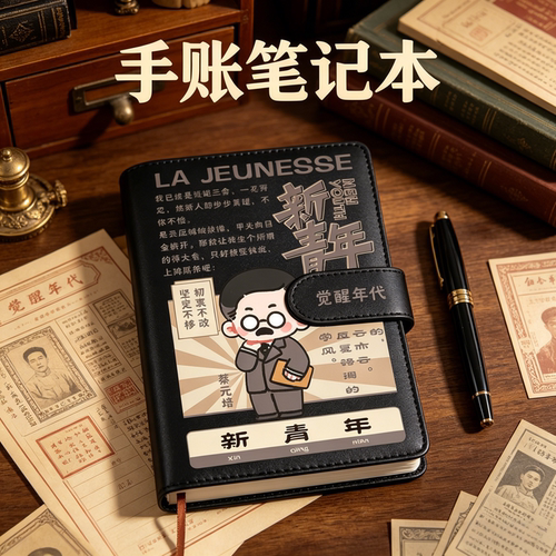 觉醒年代手账笔记本学生礼物颜值