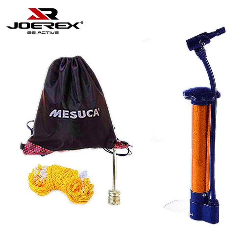 JOEREX/祖迪斯合金打气筒篮球足球排球等球类气针网兜防水球包