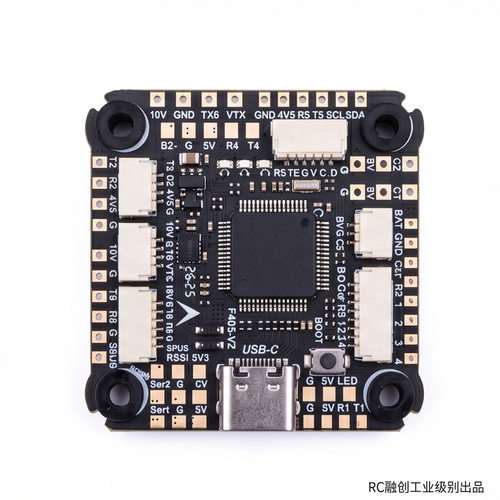 F405飞行控制板 FPV穿越机飞控 支持OSD/BEC工业级航拍RC融创定制