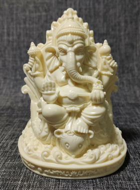 金匠大作雕刻泰式象神摆件泰式风格客厅玄关小象鼻神动物工艺礼品