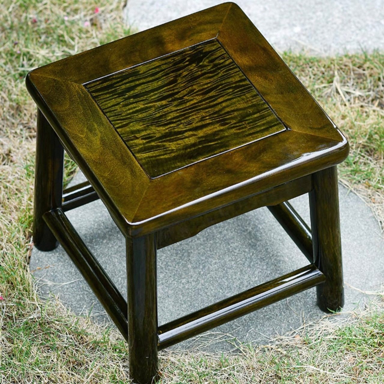 金匠大作金丝楠方凳子中式实木富贵凳矮款儿童家用小板凳换鞋凳子,住宅家具,红木椅凳,淘宝优惠券,粉丝福利购,淘宝优惠卷