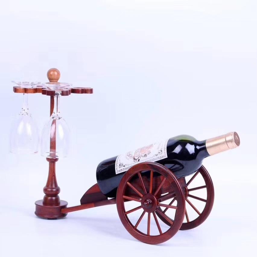 金匠大作缅甸花梨好运来红木酒架榫卯工艺酒吧客厅花梨木