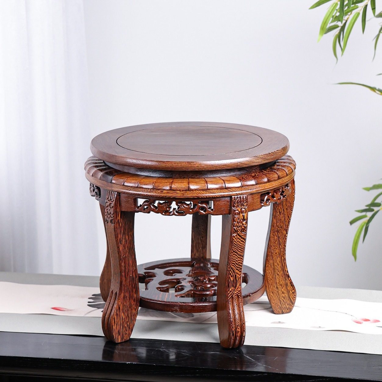 金匠大作形凳子花瓶瓷器盆景鱼缸底座奇石头摆件木雕花架佛像底座,住宅家具,根雕花架,淘宝优惠券,粉丝福利购,淘宝优惠卷