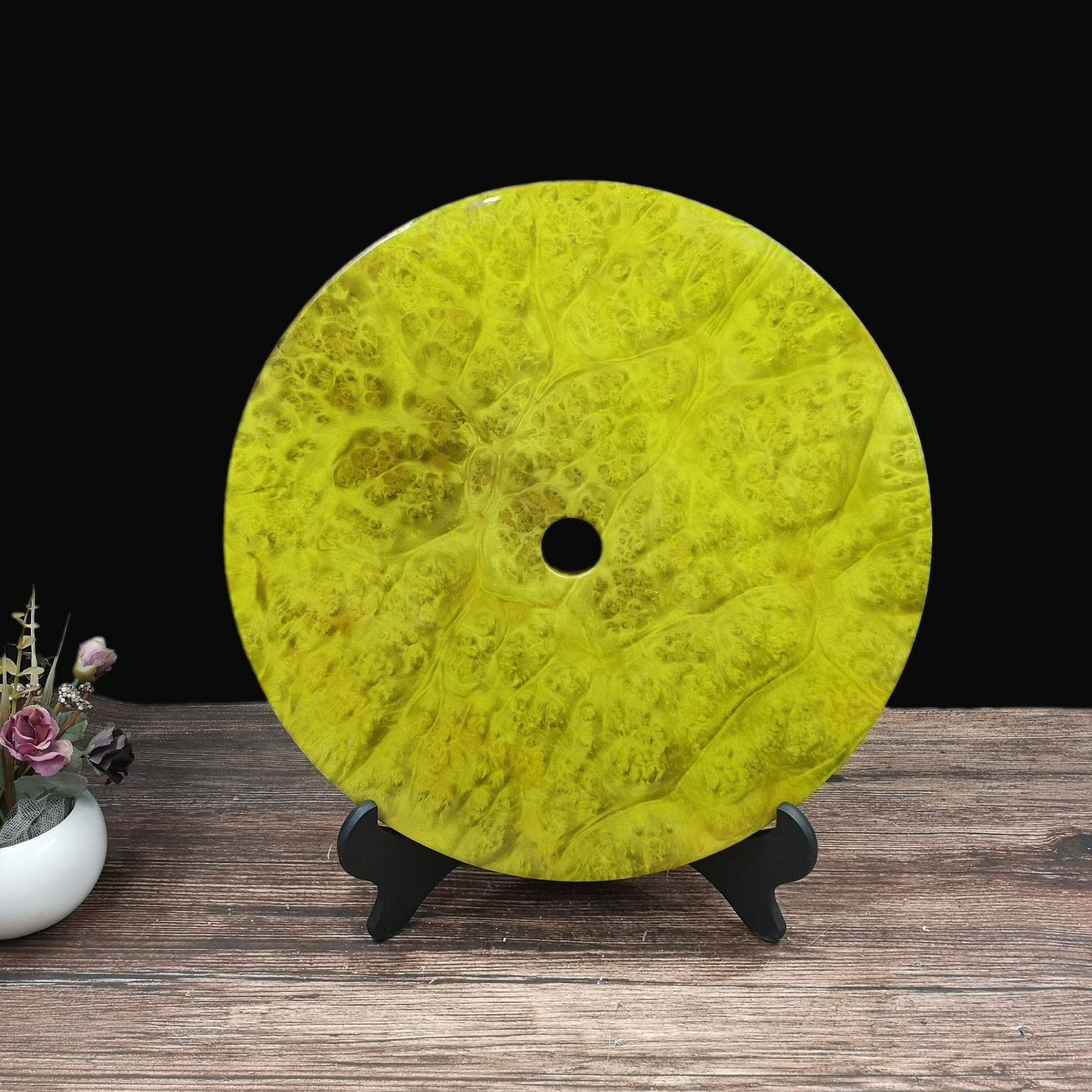 金匠大作黄金樟平安扣底座纪念品创意家居送礼木质手工艺摆件支架,家居饰品,装饰挂牌,淘宝优惠券,粉丝福利购,淘宝优惠卷