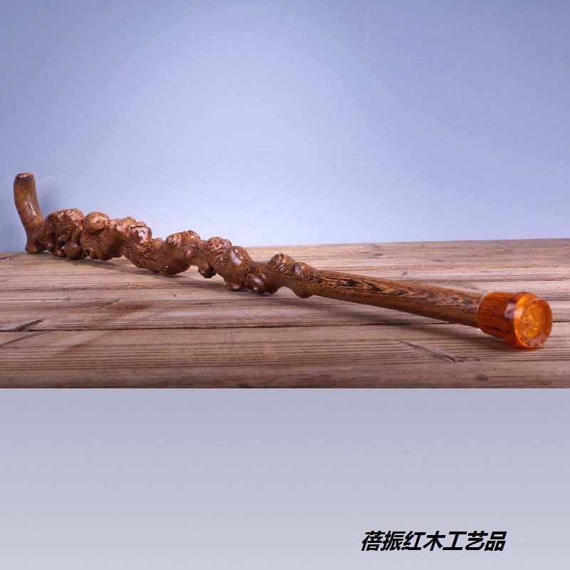 金匠大作鸡翅木整料寿桃拐杖老人徒步防滑轻便拐杖木质红木工艺品,饰品/流行首饰/时尚饰品新,紫檀,淘宝优惠券,粉丝福利购,淘宝优惠卷