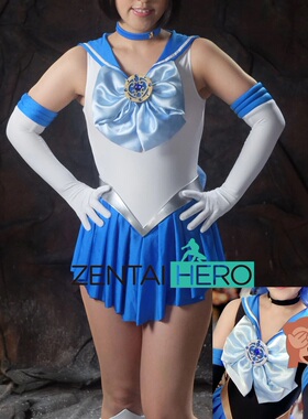 特摄giga性感美少女战士莱卡拼接连体裙cosplay漫展舞台表演服