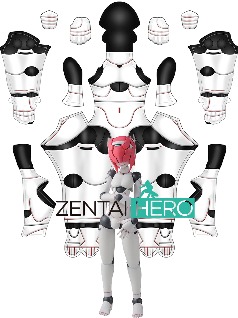 机械新人类 POLYNIAN MMM 沙姆洛克 cosplay印染娃娃紧身衣