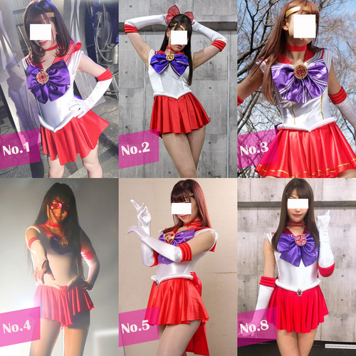 美少女战士连体紧身衣cosplay服
