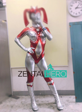 奥特之母英雄连体紧身衣cosplay