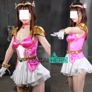 giga美少女战士水手服装连体cosplay服装粉色缎面Sailor Cosplay