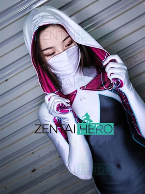 蜘蛛侠紧身衣格温cosplay