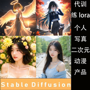 代训练lora模型定制支持训练XL   flux   T-image