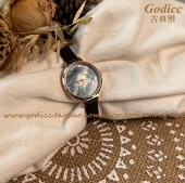 秋冬指针式 「忧郁蓝调」法式 浪漫复古手表女简约气质女士新款 女表