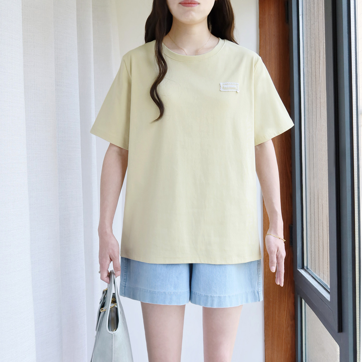 大码蕾丝短袖T恤女胖mm200斤夏新款宽松透气遮肚子胖妹妹半袖上衣