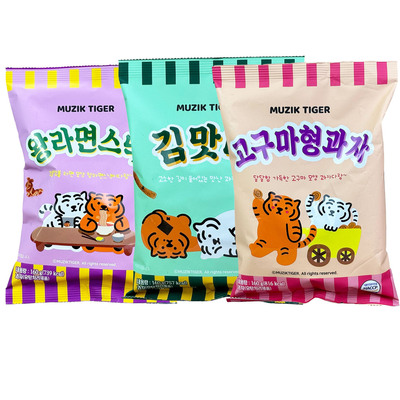 26年2月到期 韩国进口 joen猫儿酥/沙琪玛/香脆卷/芝麻味饼干棒