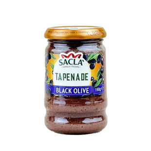 临期甩卖进口萨克拉黑橄榄涂抹酱190g复合调味酱沙拉西餐面包