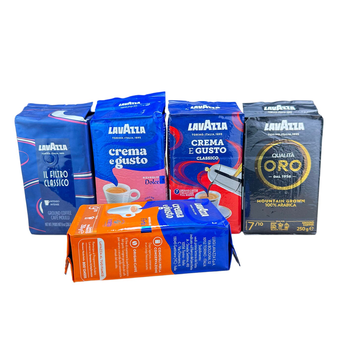 意大利原装进口醇黑欧罗金袋装咖啡粉250g f费速溶咖啡粉临期清仓