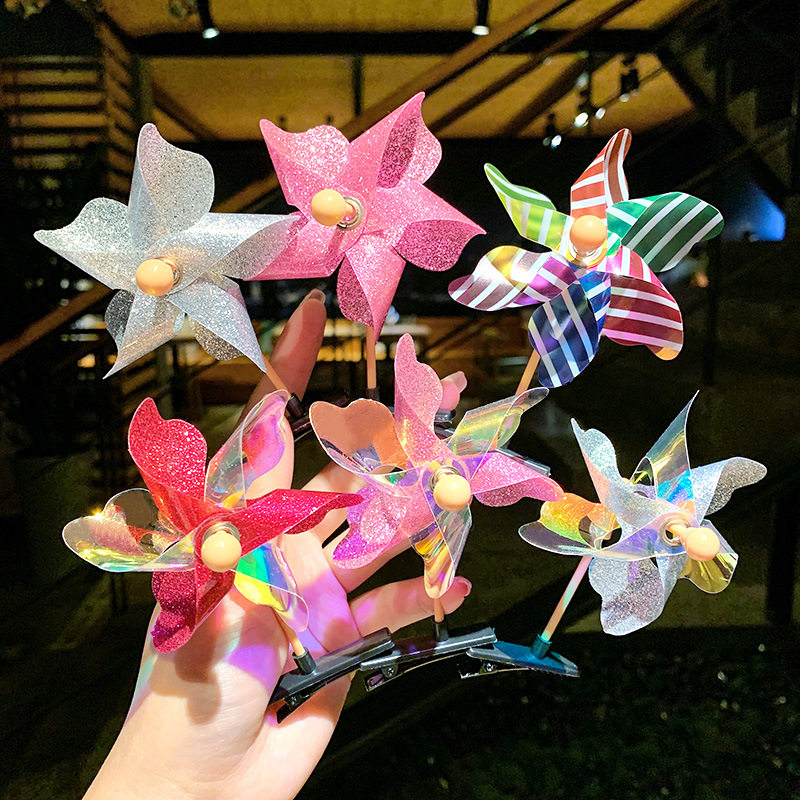 六一儿童节的礼物幼儿园奖品女生风车发夹全班小朋友学生奖励礼品