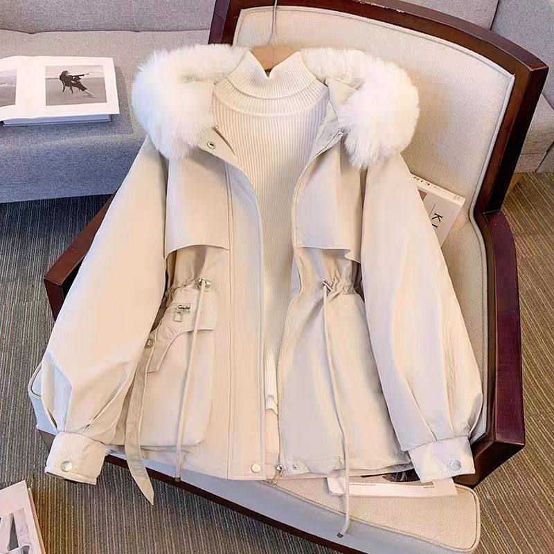 今年爆款棉服女加绒加厚小个子派克服女短款大毛领棉衣外套潮冬季,女装/女士精品,棉衣/棉服,淘宝优惠券,粉丝福利购,淘宝优惠卷