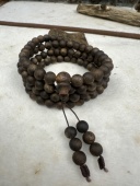 奇楠沉香沉水老料8mm圆珠多圈36克花果蜜香感丰富凉韵感十足