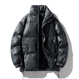 男装美式休闲冬新宽松做旧水洗皮衣棉衣棉服情侣外套GS8170-P115，男装皮衣，星座1206（原A206）