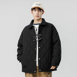 【新品】主推冬季棉衣青少年夹克男士情侣翻棉服外套GS8091-P80，男装夹克，星座1206（原A206）
