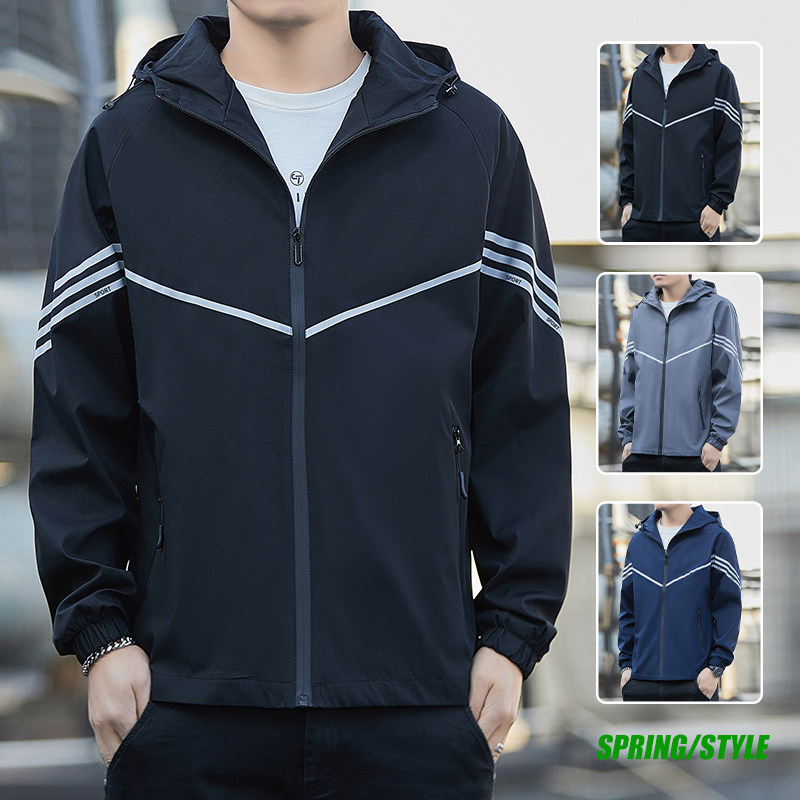 运动外套男2023春季新款冲锋衣男潮流防水户外夹克CFY8809-P55,男装夹克,星座1206（原A206）