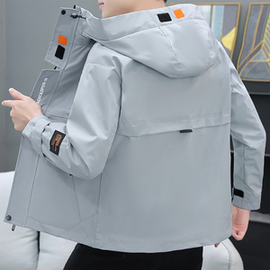 男装夹克新款门襟刺绣工装W612-P48