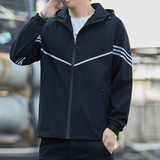 运动外套男2023春季新款冲锋衣男潮流防水户外夹克CFY8809-P55，男装夹克，星座1206（原A206）