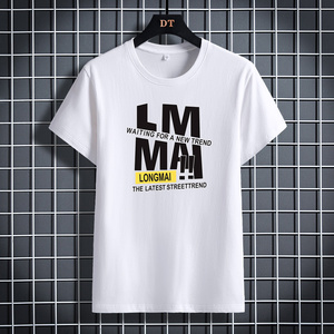 2022T恤男短袖夏季新款韩版潮流半袖衣服男士体恤打底衫CM102-P16图片