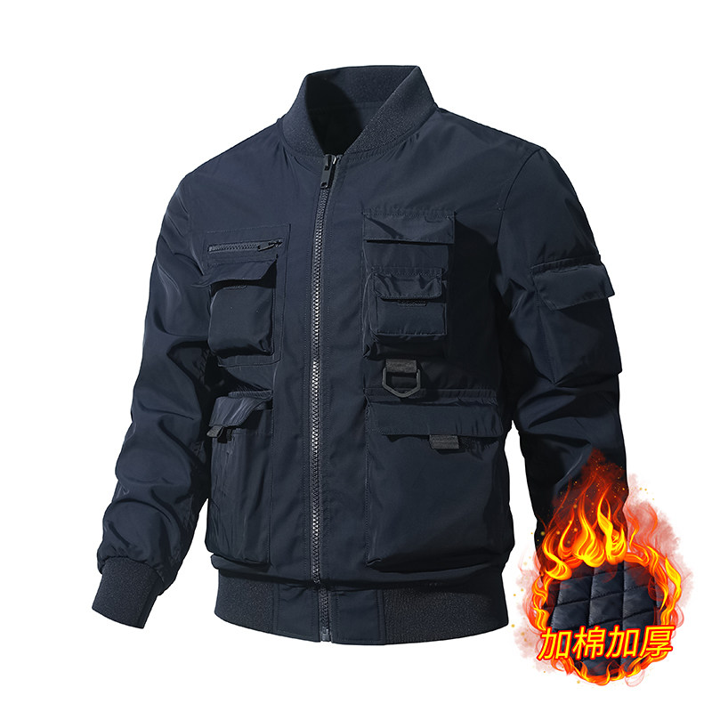 飞行员夹克男多口袋工装外套机能夹克三防冲锋衣上衣BC3350A-P200,男装夹克,星座1206（原A206）