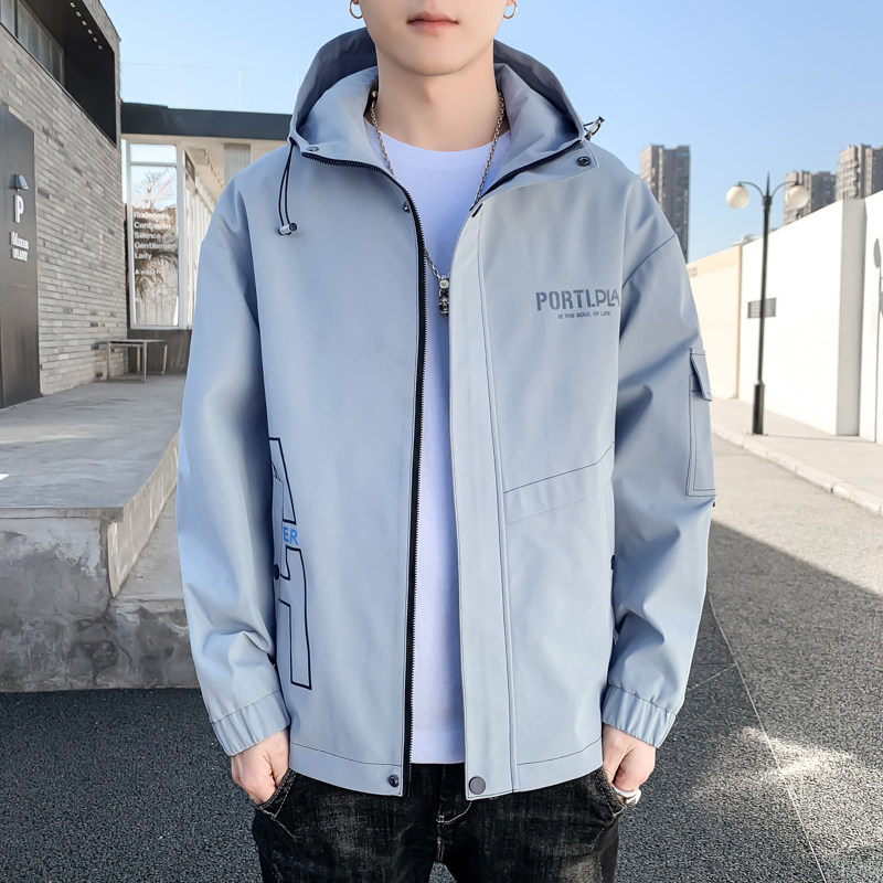 2022男士外套韩版潮流百搭帅气上衣潮牌工装夹克男夹克JK061-P55,男装夹克,星座1206（原A206）