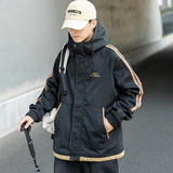 春秋新款连帽外套男休闲宽松青少年夹克jm1129-P60，男装夹克，星座1206（原A206）