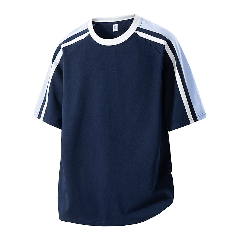 美式防晒男士短袖t恤2025新款夏季宽松半袖体恤上衣服HH5710-P25，男装防晒衣，星座1206（原A206）