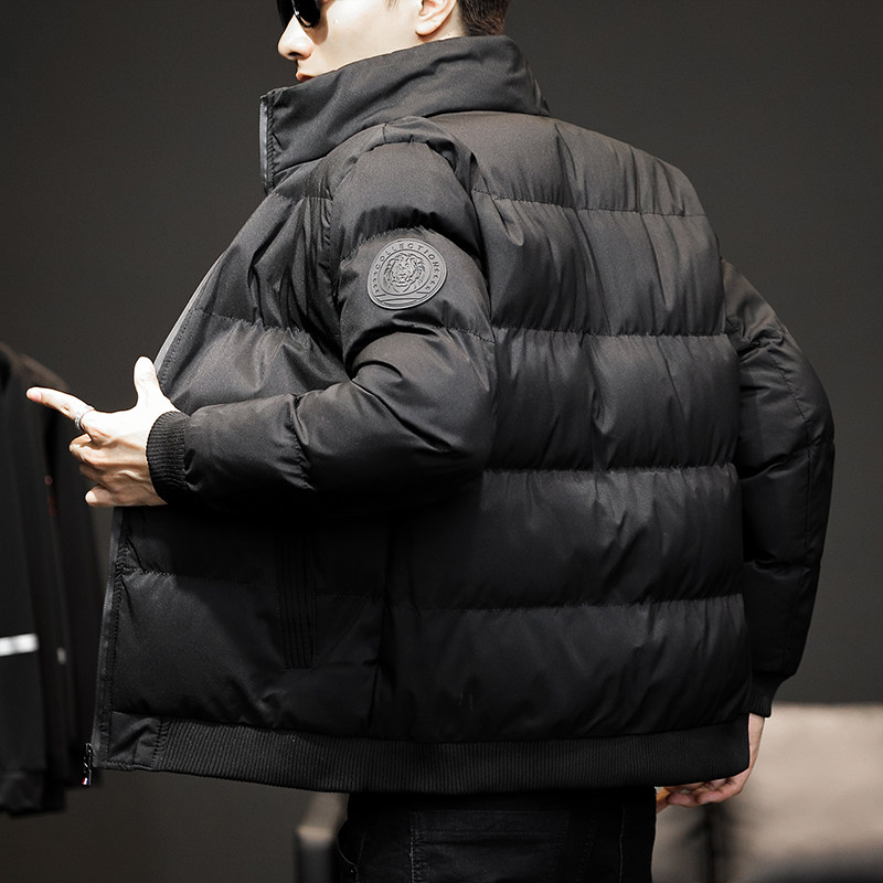 虎头羽绒棉服冬季男士棉衣休闲棉服男棉袄面包服立领外套男,男装棉衣,星座1206（原A206）