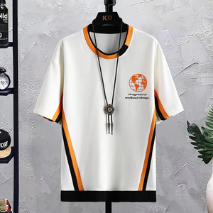 夏季休闲套装男衬衫短袖T恤男装一套短袖五分裤衣服TZ6895-P58图片