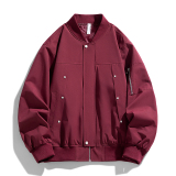 2025新款飞行夹克棒球服男美式宽松潮牌韩版二开公版GS6586-P75，男装夹克，星座1206（原A206）