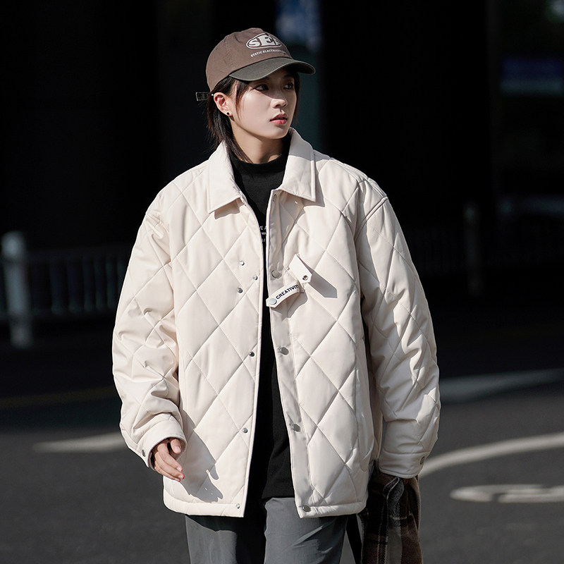 【新品】主推冬季棉衣青少年夹克男士情侣翻棉服外套GS8091-P80,男装夹克,星座1206（原A206）