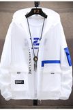 主推2023新款防晒衣男士韩版潮流碎花防晒服外套上衣F2082-P25，男装夹克，星座1206（原A206）
