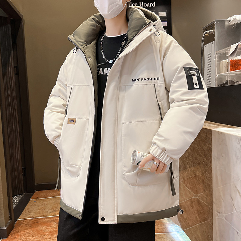 【】冬款男新款宽松潮流棉服学生加棉加厚外套YCGW7712-P115,男装棉衣,星座1206（原A206）