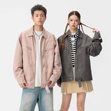 秋冬新款夹克全棉水洗重磅青少年外套日系棒球服上衣GS6392-P105，男装夹克，星座1206（原A206）