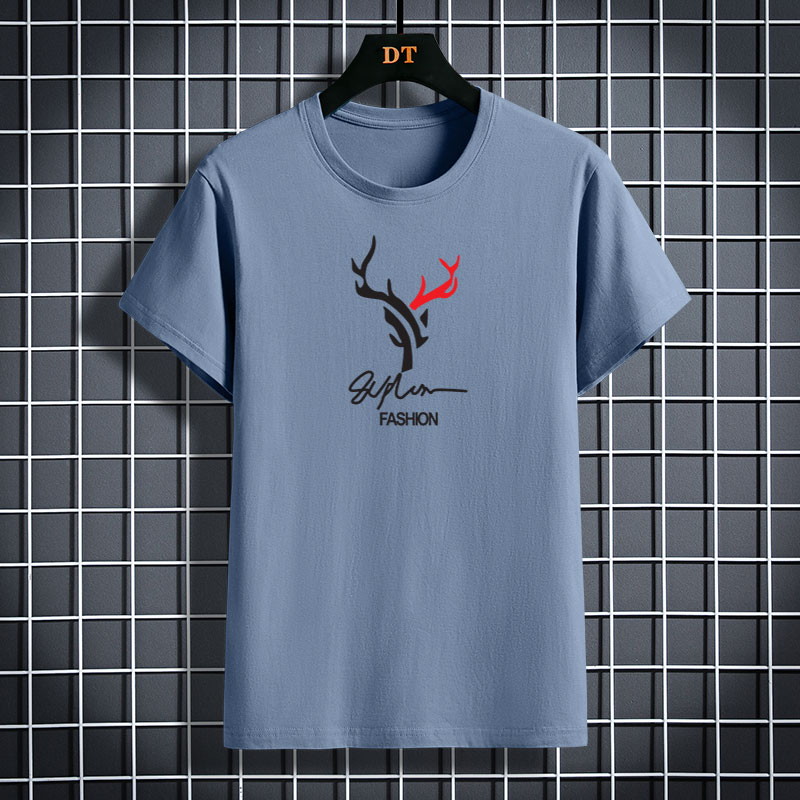 2022T恤男短袖夏季新款韩版潮流半袖衣服男士体恤打底衫CM127-P16,男装T恤,星座1206（原A206）