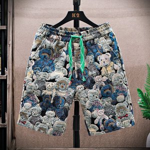 2025年夏季新款青少年百搭休闲短裤男宽松五分裤JMK611-P35图片